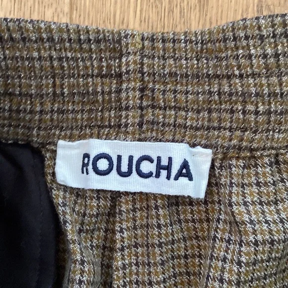 Roucha Plaid Pants